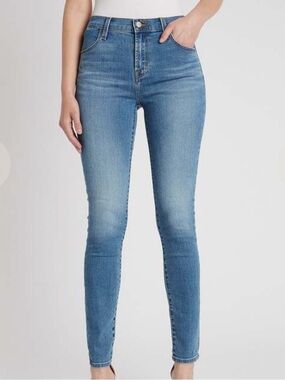 J Brand Maria High Rise Skinny Jeans